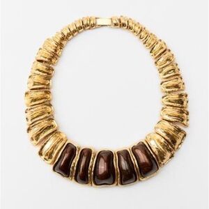 Zara statement collar necklace
